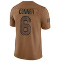 Pkot A.Cardinals #6 James Conner Player Brown Limited Salute To Service Game Stitched Jerseys