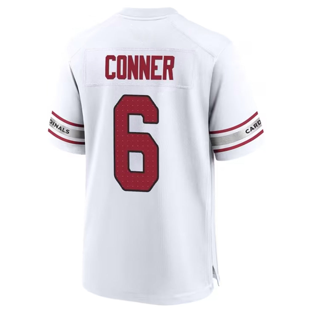 Pkot A.Cardinals #6 James Conner Player White Home Game Stitched Jerseys