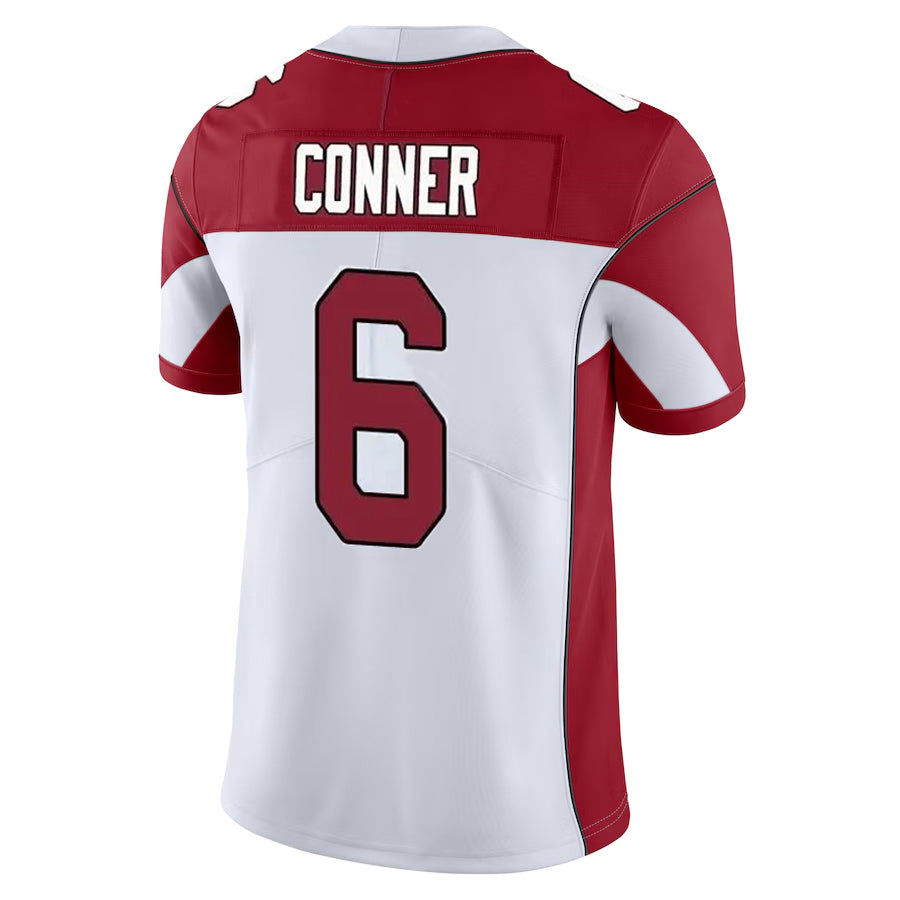 Pkot A.Cardinals #6 James Conner Player White Vapor Limited Home Game Stitched Jerseys