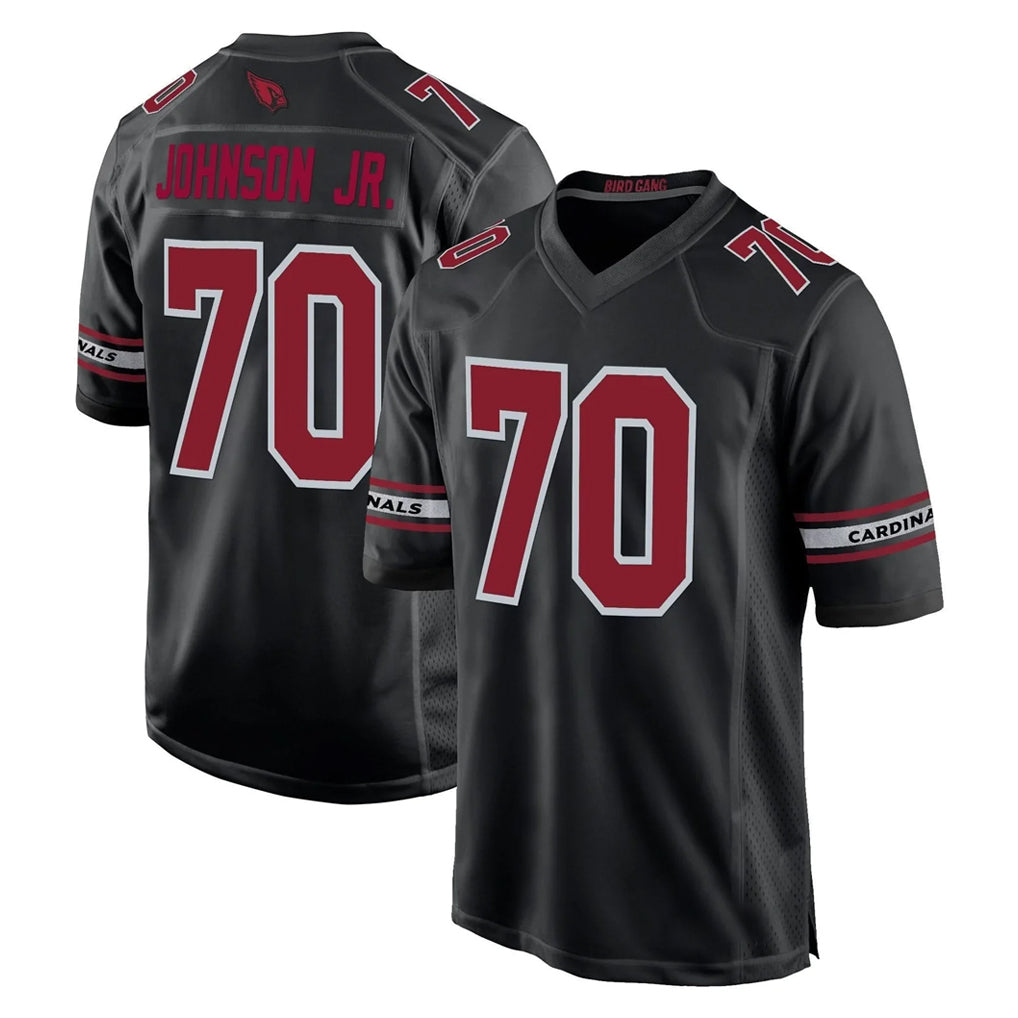 Pkot A.Cardinals #70 Paris Johnson Jr. Player Black Fashion Home Game Stitched Jerseys