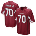 Pkot A.Cardinals #70 Paris Johnson Jr. Player Cardinal Home Game Stitched Jerseys