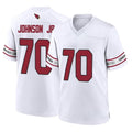 Pkot A.Cardinals #70 Paris Johnson Jr. Player White Home Game Stitched Jerseys