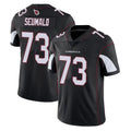 Pkot A.Cardinals #73 Isaac Seumalo Player Black Vapor Limited Home Game Stitched Jerseys