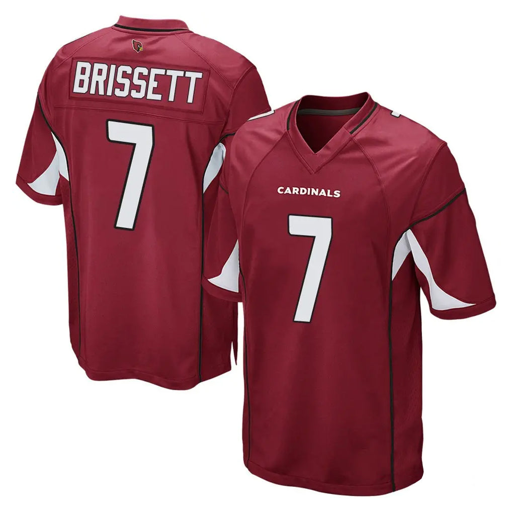 Pkot A.Cardinals #7 Jacoby Brissett Player Cardinal Home Game Stitched Jerseys