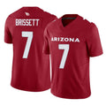 Pkot A.Cardinals #7 Jacoby Brissett Player Cardinal Vapor F.U.S.E. Limited Home Game Stitched Jerseys