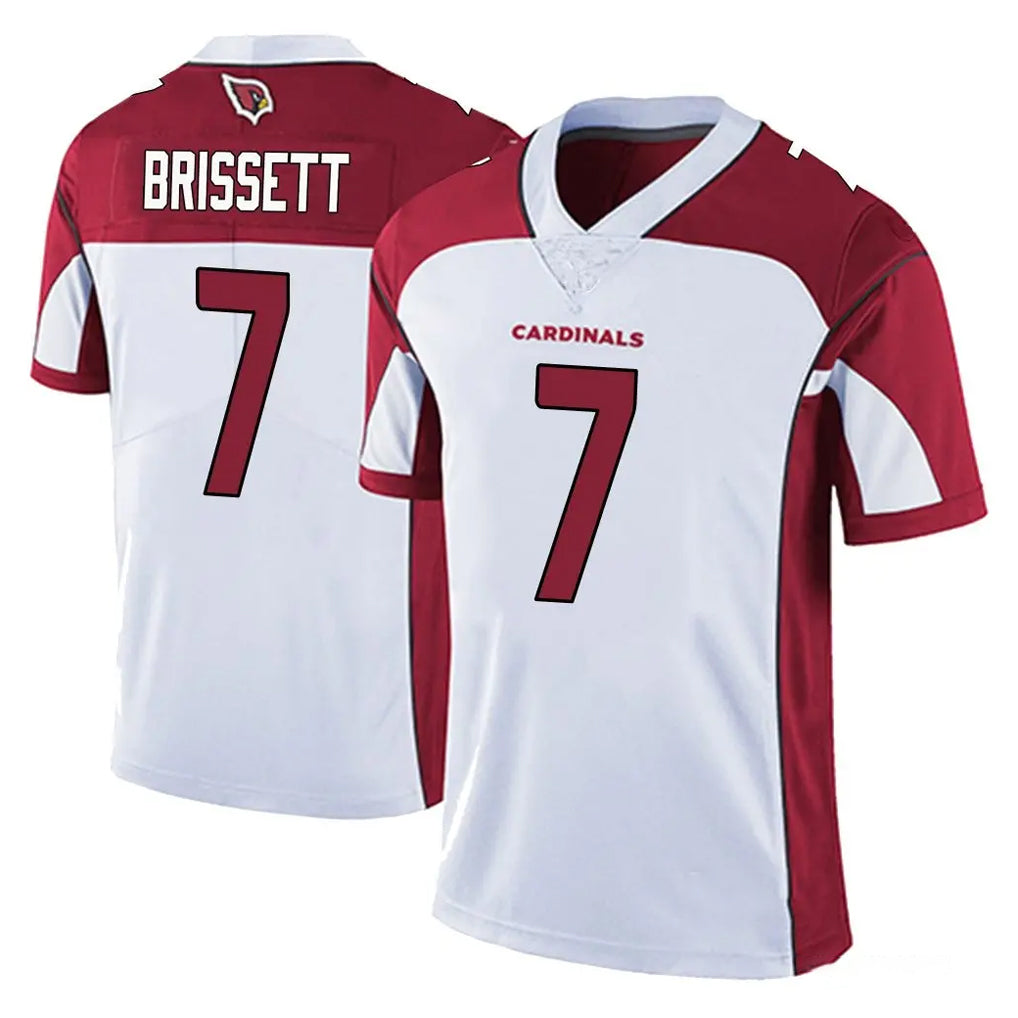 Pkot A.Cardinals #7 Jacoby Brissett Player White Vapor Limited Home Game Stitched Jerseys
