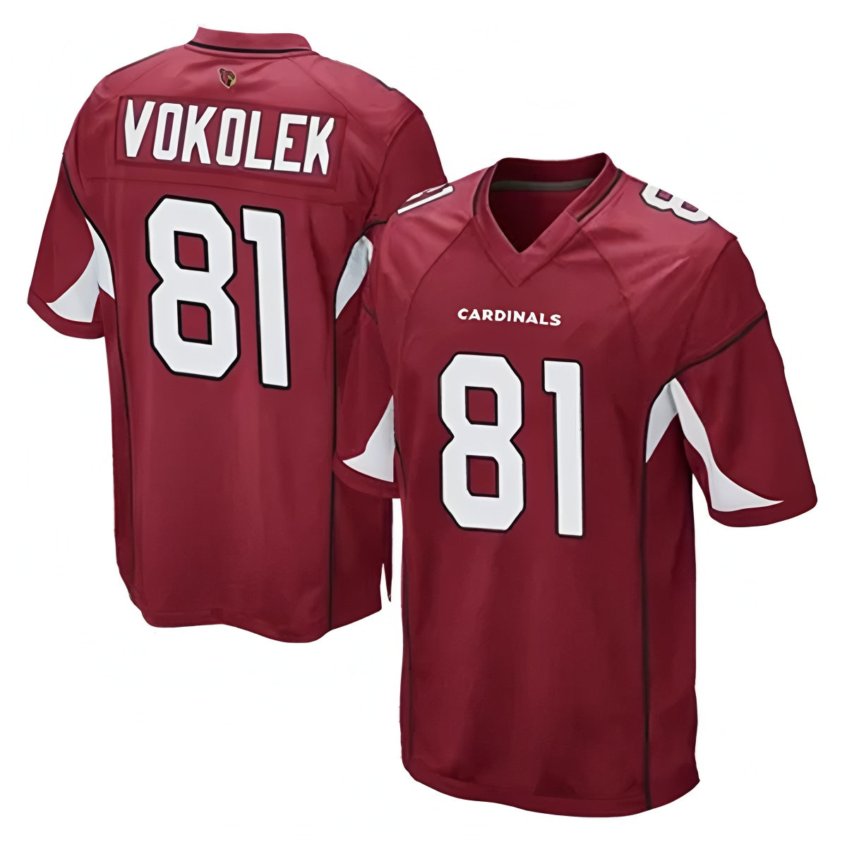 Pkot A.Cardinals #81 Travis Vokolek Player Cardinal Game Stitched Jerseys