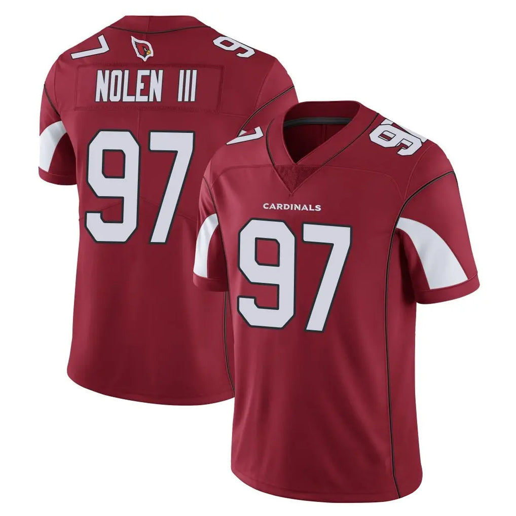 Pkot A.Cardinals #97 Walter Nolen III Player Cardinal Vapor Limited Home Game  Stitched Jerseys