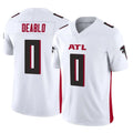 Pkot A.Falcons #0 Divine Deablo Player White Vapor F.U.S.E. Limited Home Game Stitched Jerseys