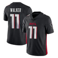 Pkot A.Falcons #11 Jalon Walker Player Black Vapor Untouchable Limited Home Game Stitched Jerseys