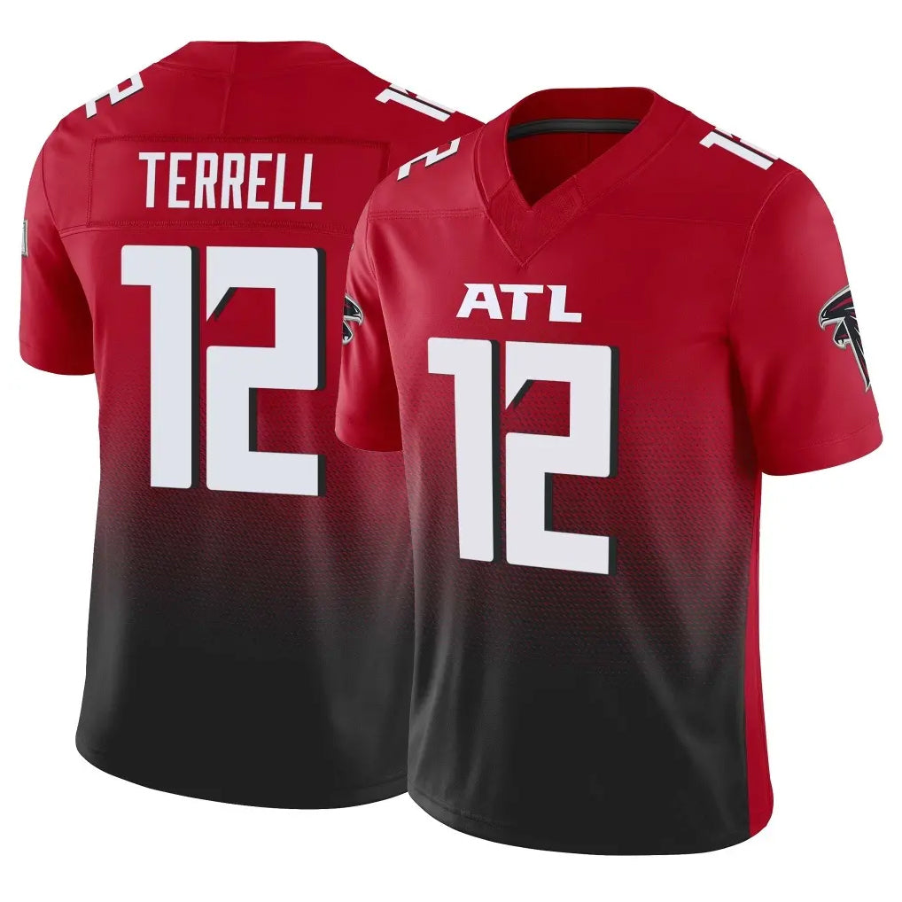 Pkot A.Falcons #12 Avieon Terrell Player Red Vapor F.U.S.E. Limited Stitched Jerseys