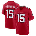 Pkot A.Falcons #15 Brian Robinson Player Red Team Color Home Game Stitched Jerseys