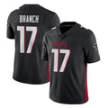 Pkot A.Falcons #17 Zachariah Branch Player Black Vapor Untouchable Limited Home Game Stitched Jerseys