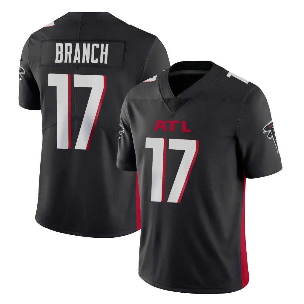 Pkot A.Falcons #17 Zachariah Branch Player Black Vapor Untouchable Limited Home Game Stitched Jerseys