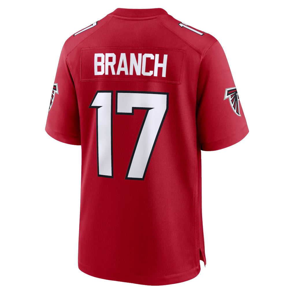 Pkot A.Falcons #17 Zachariah Branch Player Red Home Game Stitched Jerseys