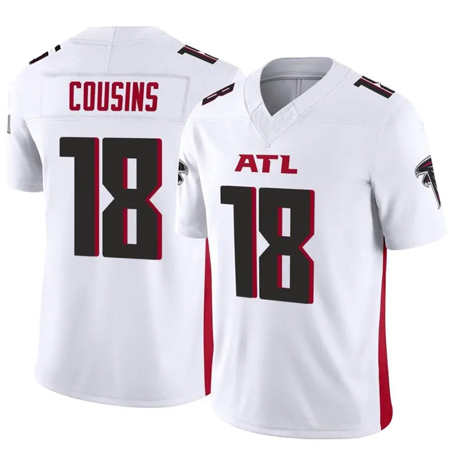 Pkot A.Falcons #18 Kirk Cousins Player Vapor F.U.S.E. Limited Whtie Stitched Jerseys