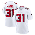 Pkot A.Falcons #31 Xavier Watts Player White Team Color Home Game Stitched Jerseys