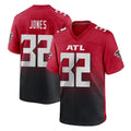 Pkot A.Falcons #32 Cash Jones Player Red Home Game Stitched Jerseys