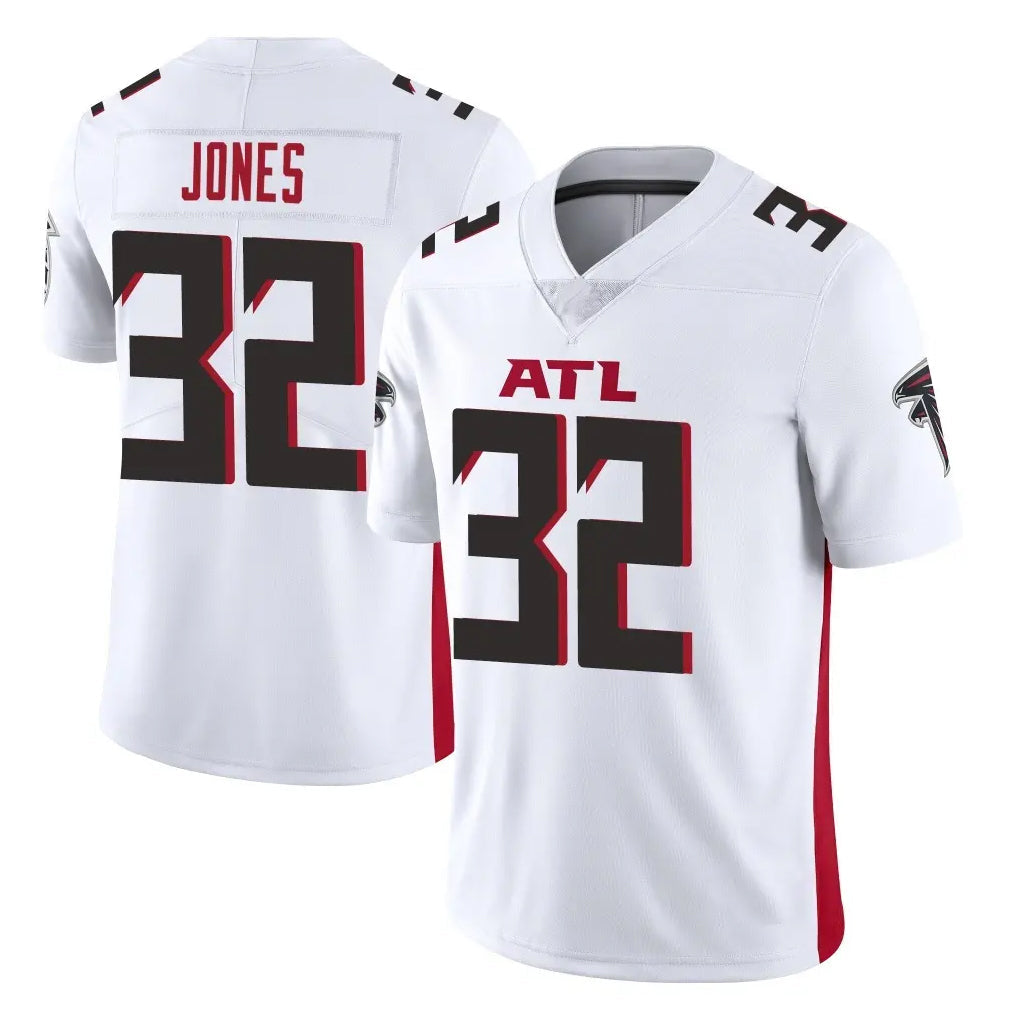 Pkot A.Falcons #32 Cash Jones Player White Vapor Untouchable Limited Home Game Stitched Jerseys
