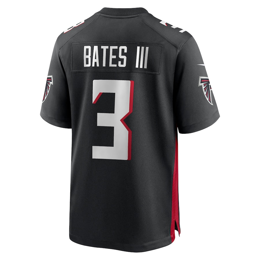 Pkot A.Falcons #3 Jessie Bates III Player Black Game Home Stitched Jerseys