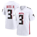 Pkot A.Falcons #3 Jessie Bates III Player White Home Game Stitched Jerseys