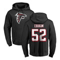 Pkot A.Falcons #52 Samson Ebukam Player Black LOGO Pullover Hoodies Home Game Stitched Jerseys