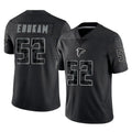 Pkot A.Falcons #52 Samson Ebukam Player Black RFLCTV Limited Game Stitched Jerseys