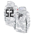 Pkot A.Falcons #52 Samson Ebukam Player Camo Arctic Salute to Service Hoodies Limited Stitched Jerseys