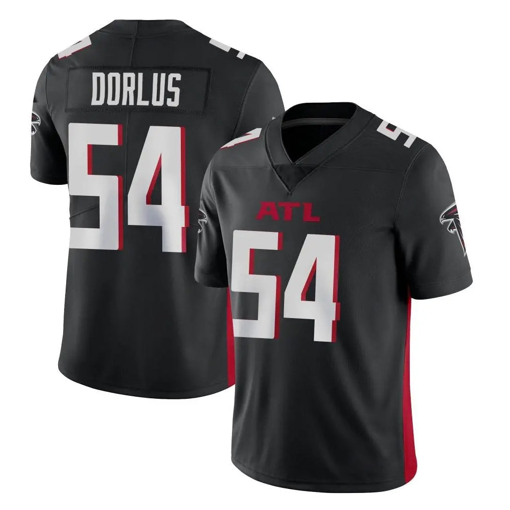 Pkot A.Falcons #54 Brandon Dorlus Player Black Vapor Untouchable Limited Home Game Stitched Jerseys