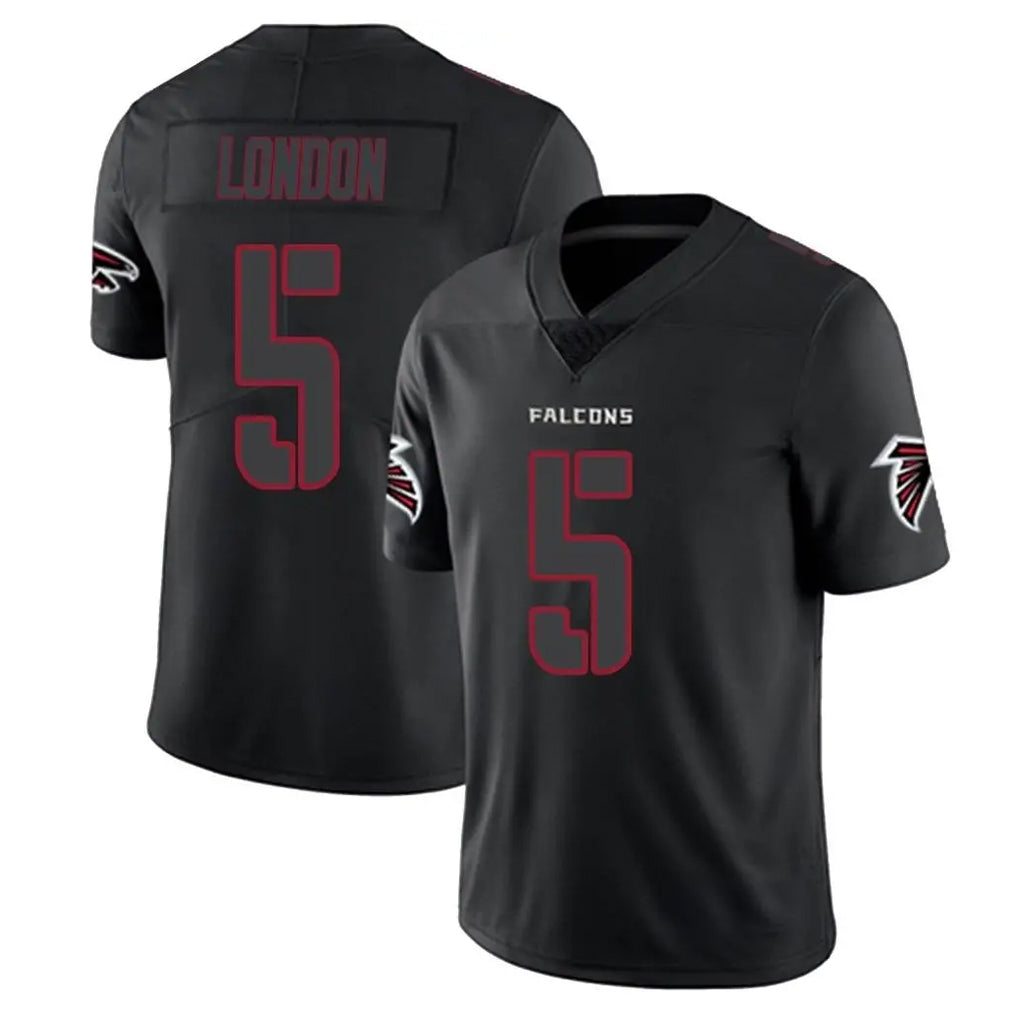Pkot A.Falcons #5 Drake London Player Black Impact Limited Stitched Jerseys