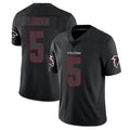 Pkot A.Falcons #5 Drake London Player Black Impact Limited Stitched Jerseys