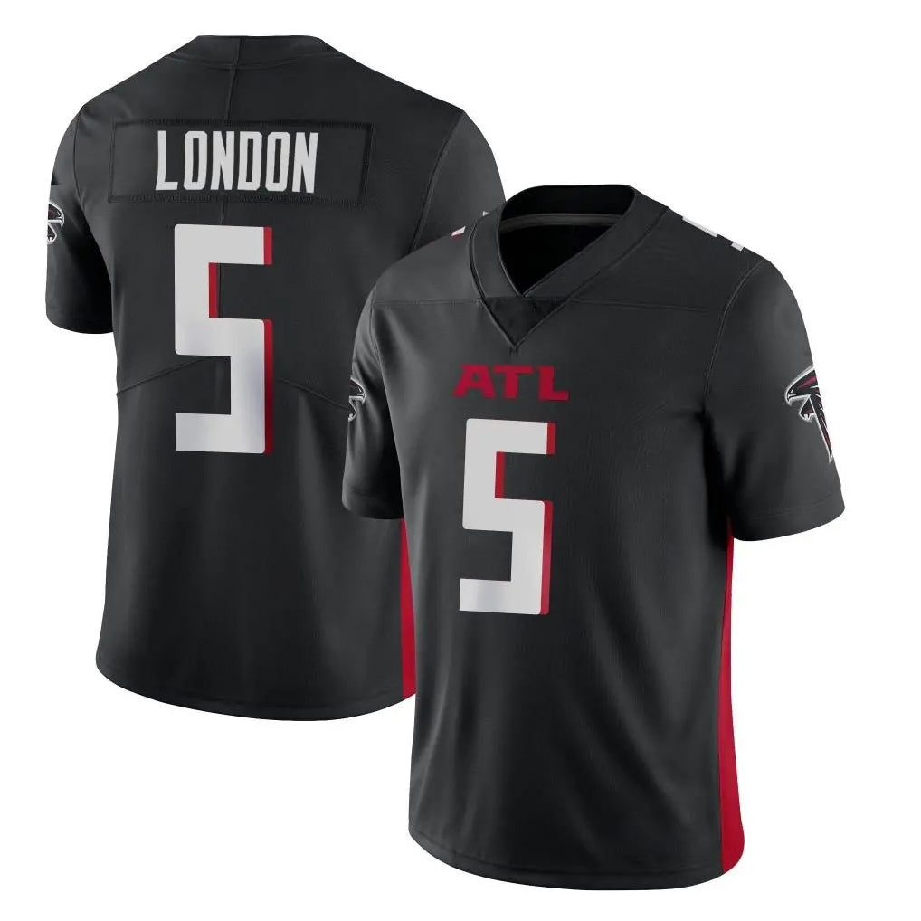 Pkot A.Falcons #5 Drake London Player Black Vapor Untouchable Limited Home Game Stitched Jerseys