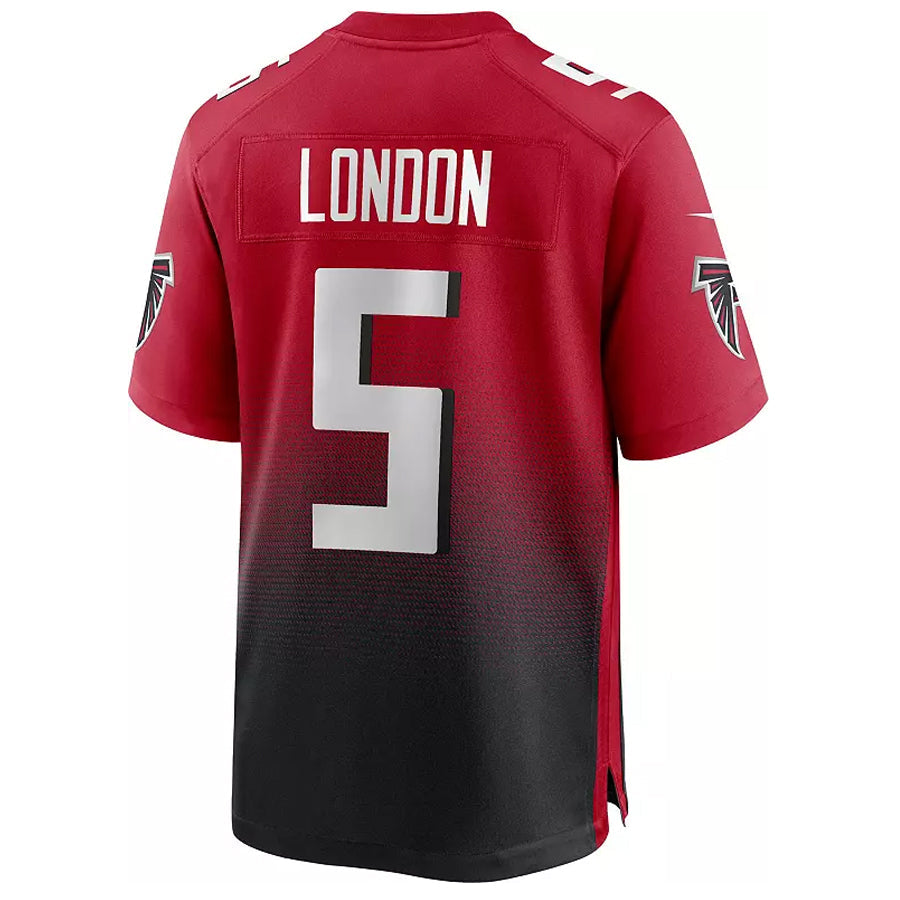 Pkot A.Falcons #5 Drake London Player Red Home Game Stitched Jerseys