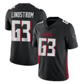Pkot A.Falcons #63 Chris Lindstrom Player Black Vapor Untouchable Limited Home Game Stitched Jerseys