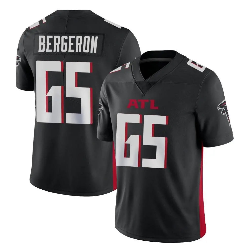 Pkot A.Falcons #65 Matthew Bergeron Player Black Vapor Untouchable Limited Home Game Stitched Jerseys