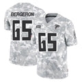 Pkot A.Falcons #65 Matthew Bergeron Player Camo Salute to Service Limited Stitched Jerseys
