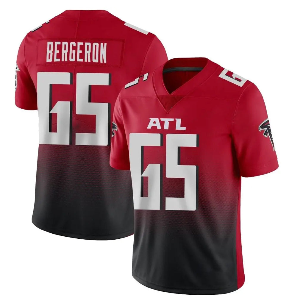 Pkot A.Falcons #65 Matthew Bergeron Player Red Vapor Untouchable Limited Home Game Stitched Jerseys