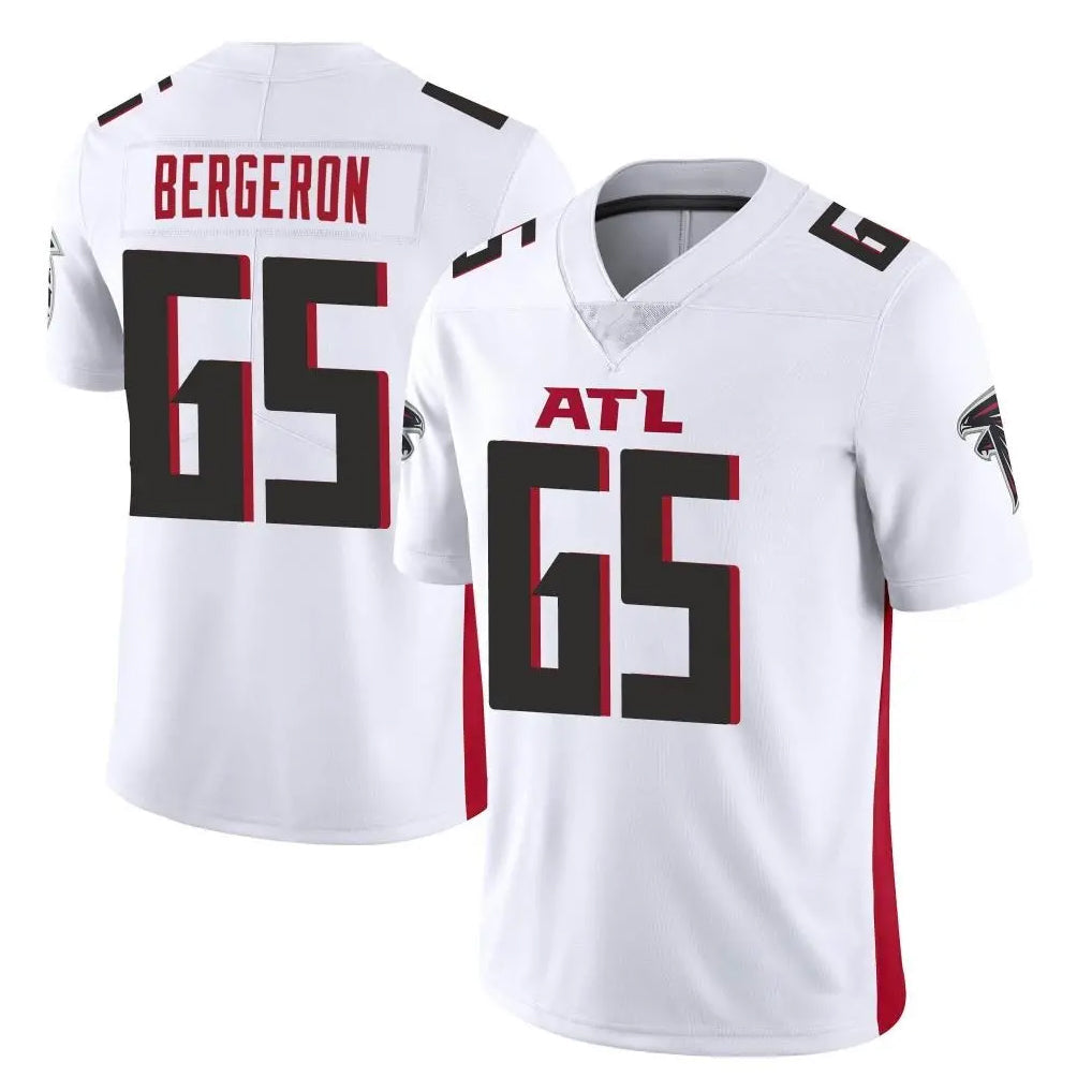 Pkot A.Falcons #65 Matthew Bergeron Player White Vapor Untouchable Limited Home Game Stitched Jerseys