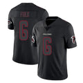 Pkot A.Falcons #6 Nick Folk Player Black Impact Limited Game Stitched Jerseys
