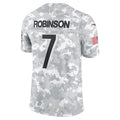 Pkot A.Falcons #7 Bijan Robinson Player Camo Salute to Service Limited Stitched Jerseys