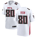 Pkot A.Falcons #80 Andre Rison Player White Home Game Stitched Jerseys