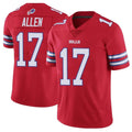 Pkot B.Bills #17 Josh Allen Player Red Vapor Untouchable Limited Home Game Stitched Jerseys