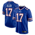 Pkot B.Bills #17 Josh Allen Royal Team Game Player Stitched Jerseys