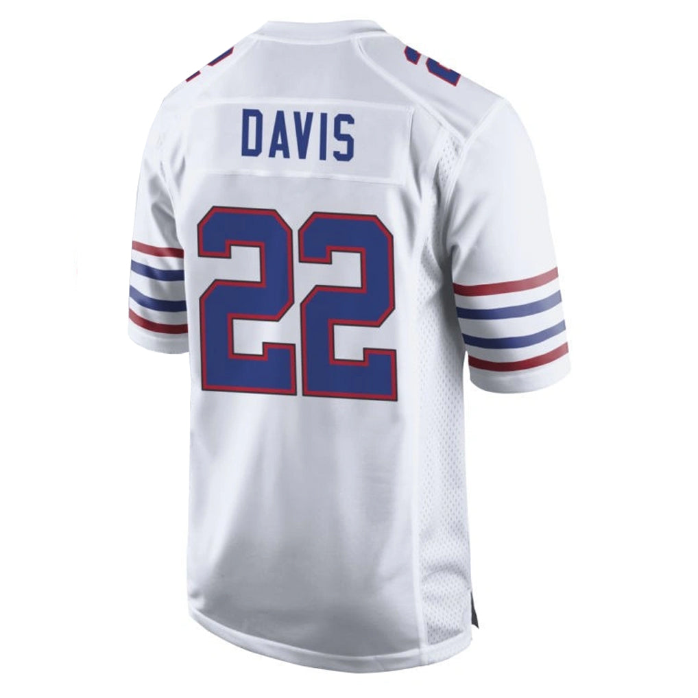 Pkot B.Bills #22 Ray Davis Player White Alternate Limited Home Game Stitched Jerseys