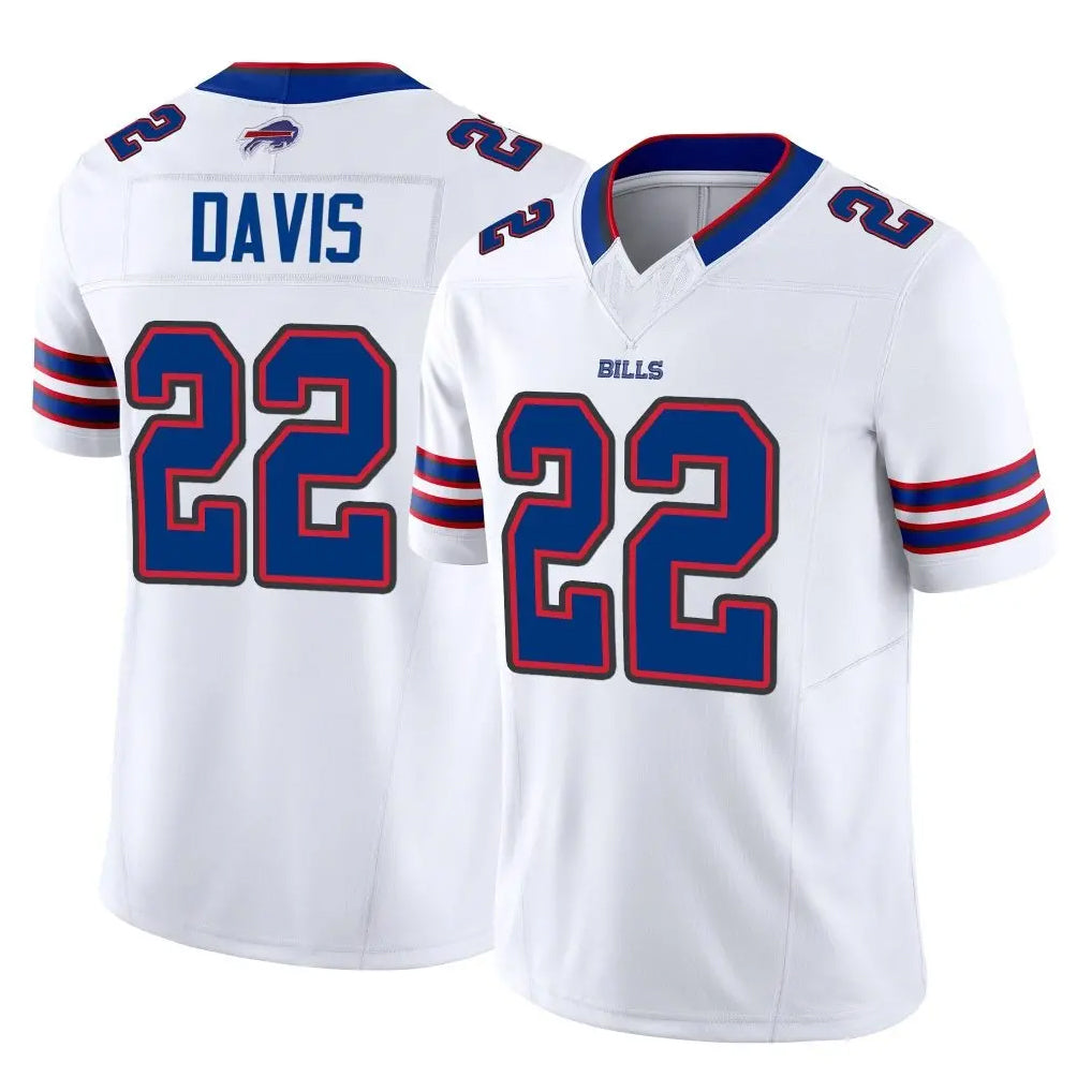 Pkot B.Bills #22 Ray Davis Player White Vapor F.U.S.E. Limited Stitched Jerseys