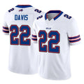 Pkot B.Bills #22 Ray Davis Player White Vapor F.U.S.E. Limited Stitched Jerseys