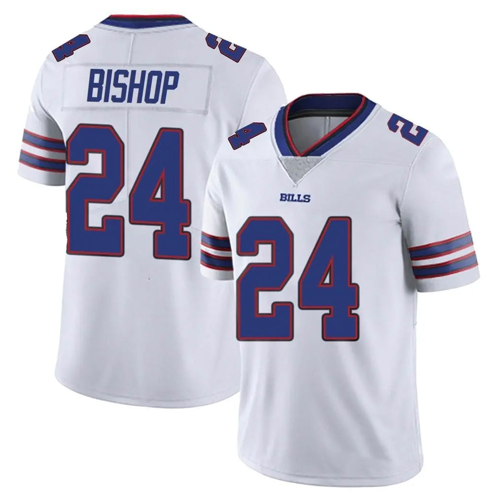 Pkot B.Bills #24 Cole Bishop Player White Vapor Untouchable Limited Stitched Jerseys