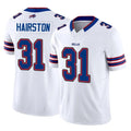 Pkot B.Bills #31 Maxwell Hairston Player White Vapor F.U.S.E. Limited Home Game Stitched Jerseys