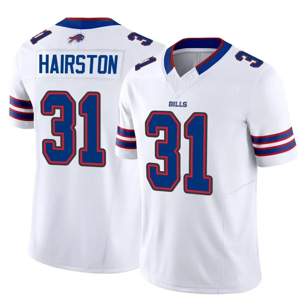 Pkot B.Bills #31 Maxwell Hairston Player White Vapor F.U.S.E. Limited Home Game Stitched Jerseys