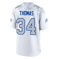 Pkot B.Bills #34 Thurman Thomas Player White Rivalries Collection Game Stitched Jerseys